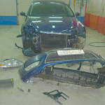 ремонты автомобилей на фото _ № 09 _ ремонт кузова _ легковая машина Ford Mondeo